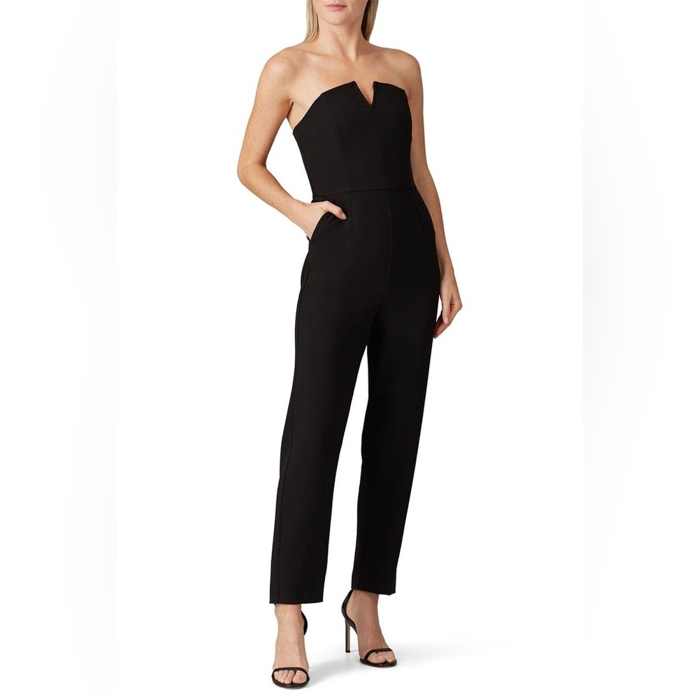 JESALYN JUMPSUIT BLACK CUPCAKE & CASHMERE